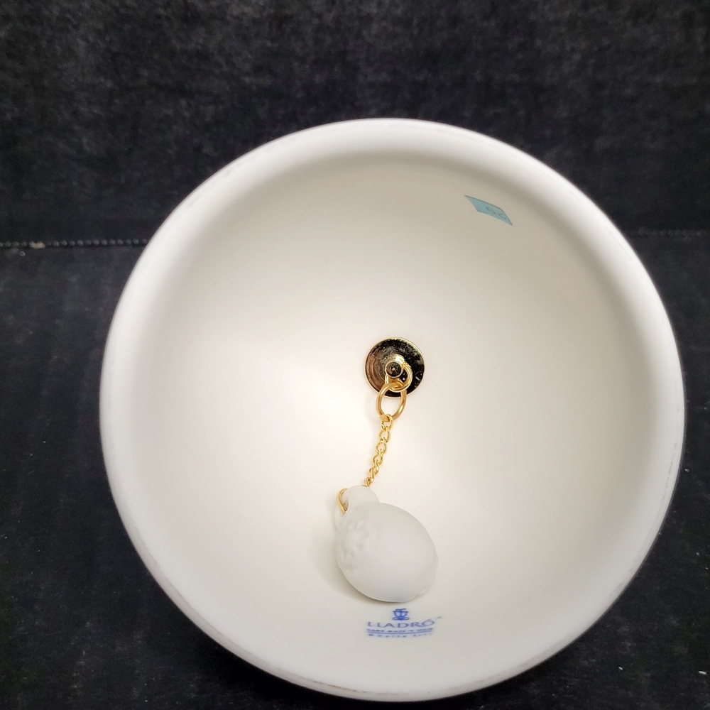 1990 Lladro Campanita Navidad Christmas Bell Ornament #5.641 - Picture 8 of 10